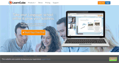 Desktop Screenshot of learncube.com